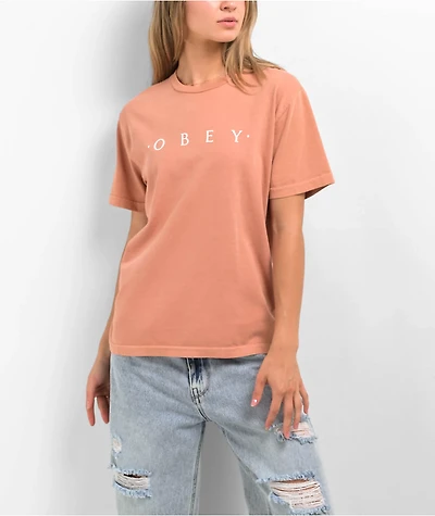 Obey Novel Clay Wash T-Shirt