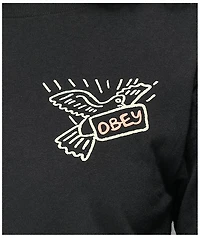 Obey One Love Black Long Sleeve T-Shirt