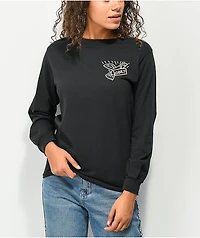 Obey One Love Black Long Sleeve T-Shirt