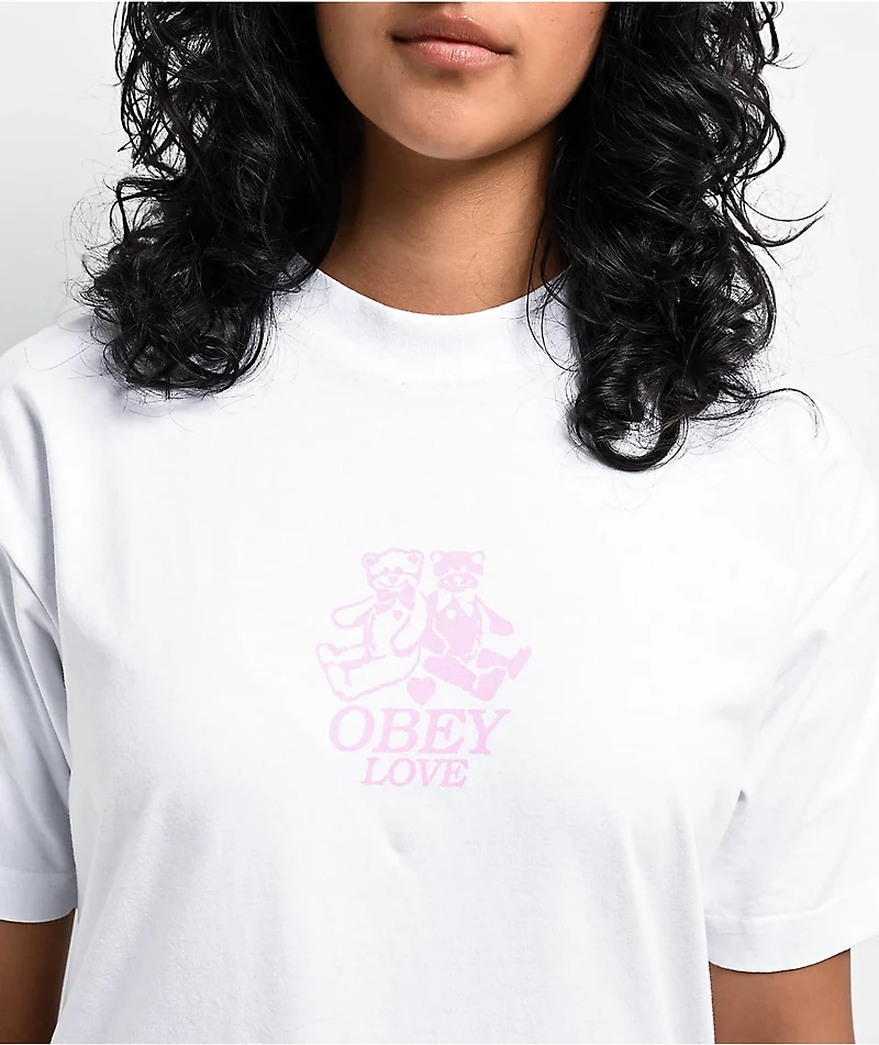 Obey Ositos White T-Shirt