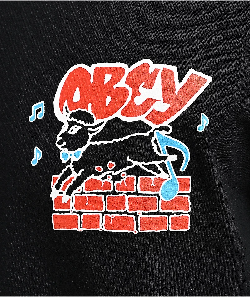 Obey Out Of Step Black T-Shirt