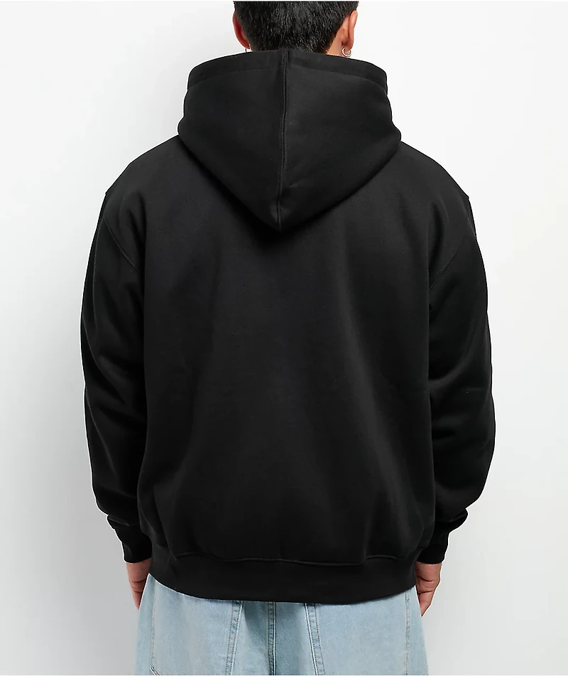 Obey Persistent Movement Black Zip Hoodie