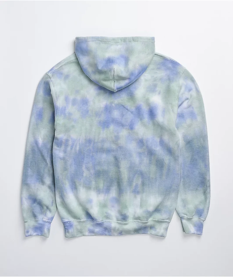 Obey Poison II Lavender & Green Tie Dye Hoodie