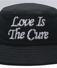 Obey Protest Black Bucket Hat