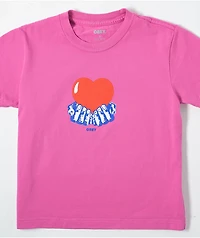 Obey Pure Love Kaylin Fiji Flower Crop T-Shirt