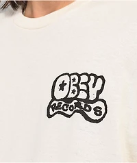 Obey Record Stamp Sand T-Shirt