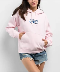 Obey Ribbon Pink Sorbet Hoodie