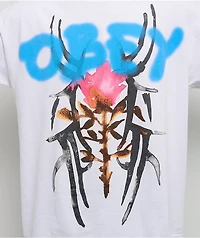 Obey Rose White T-Shirt