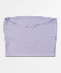 Obey Rue De La Butterfly Lavender Tube Top