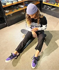 Obey Shallow Digital Violet Beanie