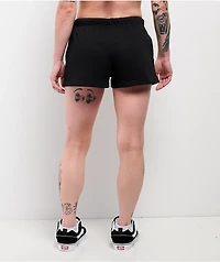 Obey Skull & Roses Black Sweat Shorts