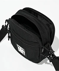 Obey Small Black Messenger Bag
