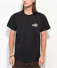 Obey Star Cities Black T-Shirt