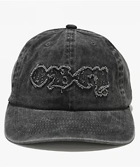 Obey Static Grey Wash Strapback Hat