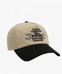 Obey Tool Tan & Black Snapback Hat