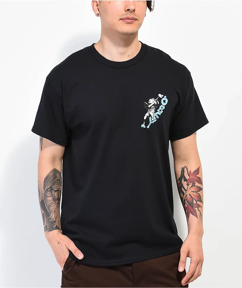Obey Trumpet Black T-Shirt