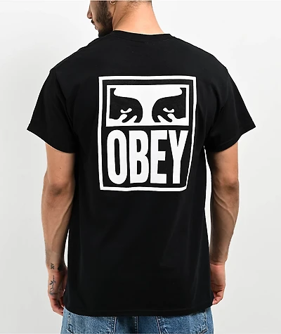 Obey Vision Of Black T-Shirt