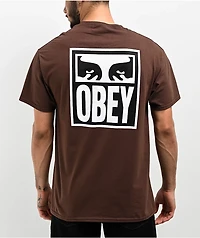 Obey Vision Of Brown T-Shirt
