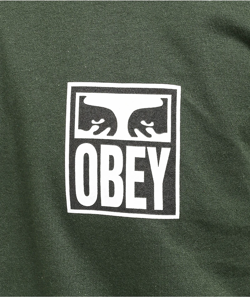 Obey Vision Of Green T-Shirt