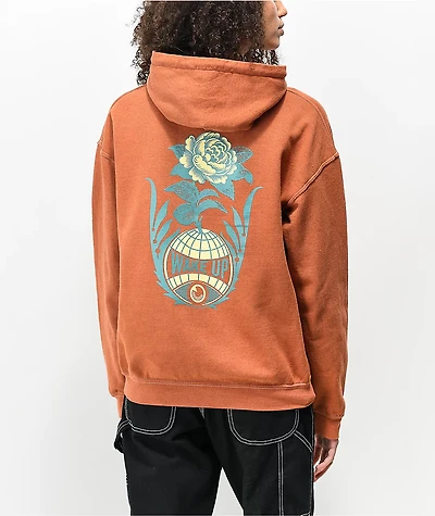 Obey Wake Up Ginger Hoodie
