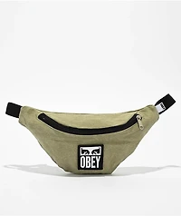 Obey Wasted II Pigment Green Fanny Pack
