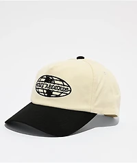 Obey World Records White & Black Snapback Hat