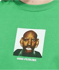 Odd Future 10 Year Anniversary Face Green T-Shirt