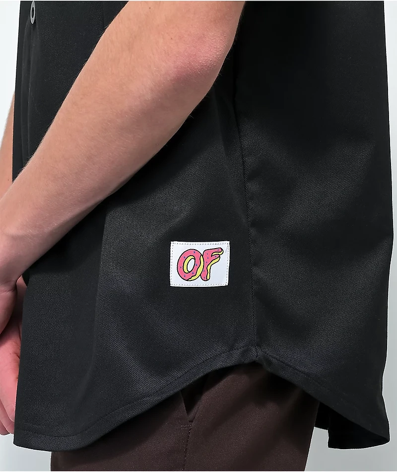 Odd Future Black Baseball Jersey