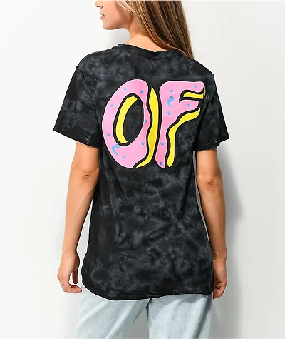 Odd Future Black Wash Tie Dye T-Shirt
