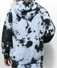 Odd Future Blue & Black Tie Dye Hoodie