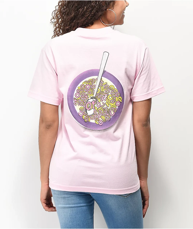 Odd Future Cereal Bowl Light Pink T-Shirt