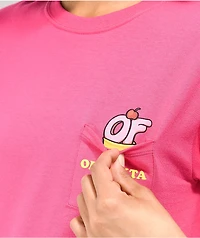 Odd Future Cherry On Top Pink T-Shirt