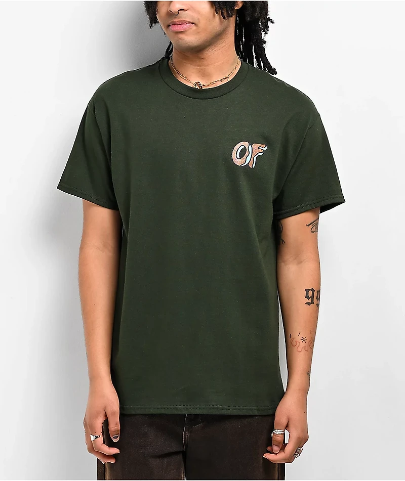 Odd Future Chocolate Logo Green T-Shirt