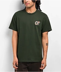 Odd Future Chocolate Logo Green T-Shirt