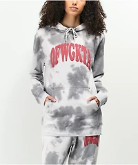 Odd Future Grey Tie Dye Hoodie