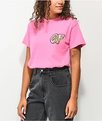 Odd Future Logo Pink T-Shirt