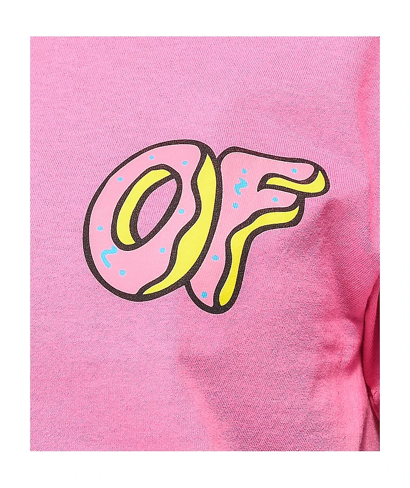 Odd Future Logo Pink T-Shirt