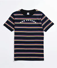 Odd Future Multi Stripe Black T-Shirt