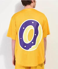 Odd Future OFWGKTA Yellow Baseball Jersey
