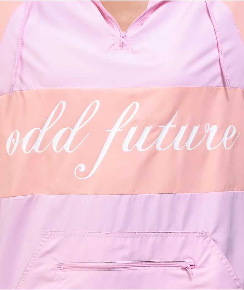 Odd Future Pink & Orange Anorak Jacket