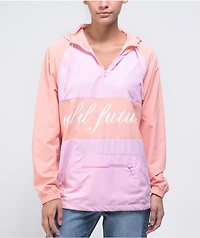 Odd Future Pink & Orange Anorak Jacket