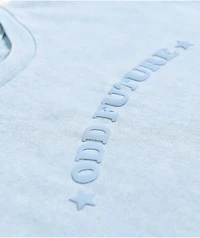 Odd Future Puff Print Blue Wash T-Shirt