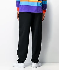 Odd Future Rainbow Text Black Sweatpants