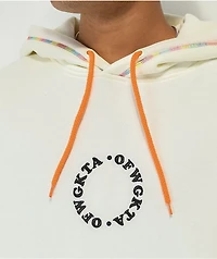 Odd Future Swirl White Hoodie