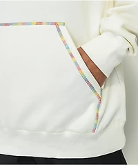 Odd Future Swirl White Hoodie
