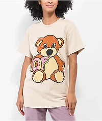 Odd Future Teddy Bear Logo Tan T-Shirt