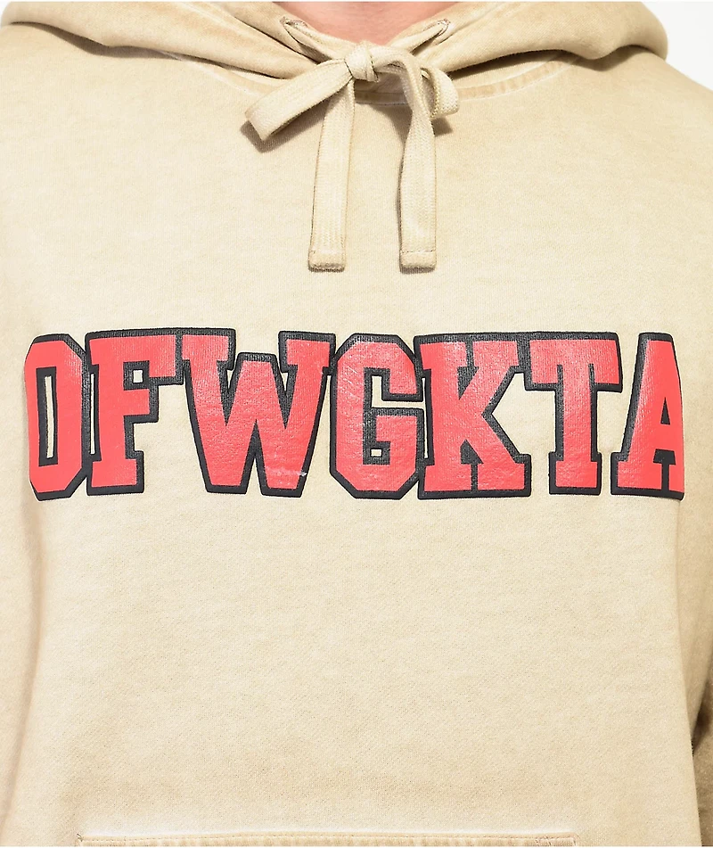 Odd Future University Natural Hoodie