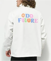 Odd Future White Coaches Jacket