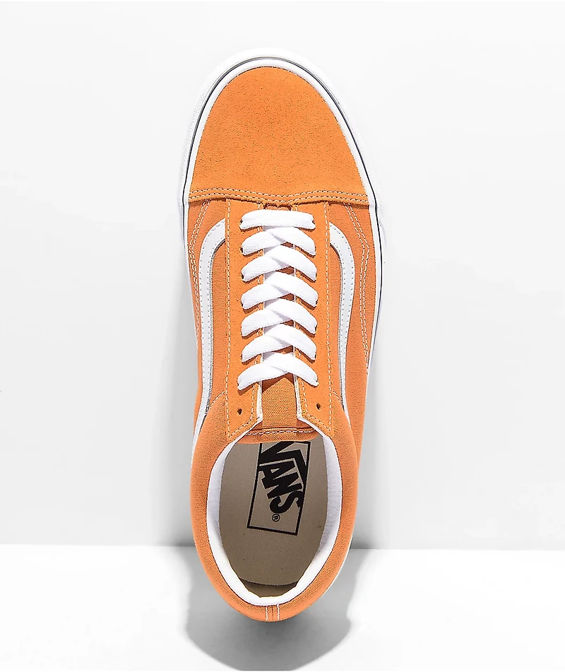 Old Skool Desert Sun & True White Skate Shoes