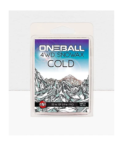One Ball 4WD Cold Snowboard Wax
